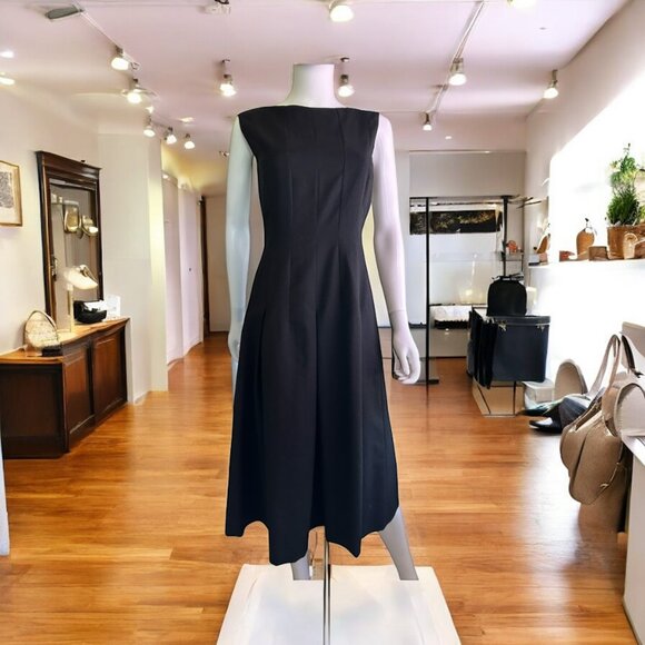 NWT Pristine Black Cashmere Dries Van Noten Dress - Picture 5 of 9